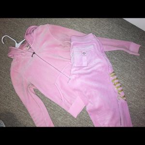 Juicy Couture Sweatsuit set Pink